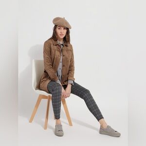 Lysse Signature Legging Flat Iron Plaid print pant size medium